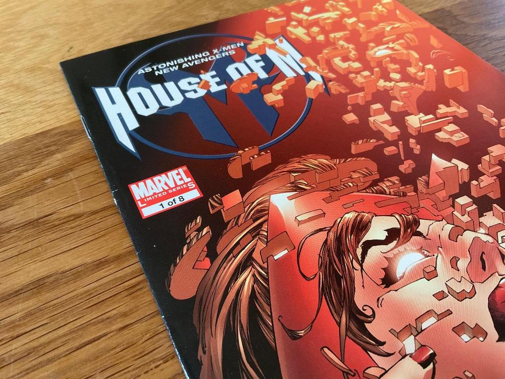 [USED] House of M 1 Wanda Maximoff Variant Cover American Comic Leaf