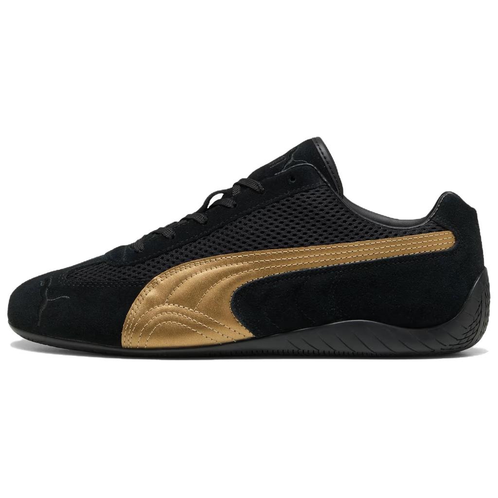 Puma Speedcat Premium Black Gold Women Sneakers 405355-06