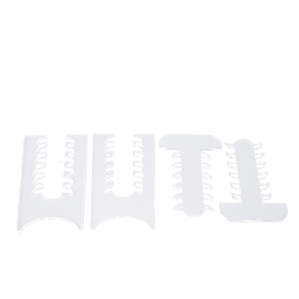 Furniture Wall Spacer Adjustable Acrylic Furniture Wall Spacer for Prevent Sliding Wall Damage Fire Risks