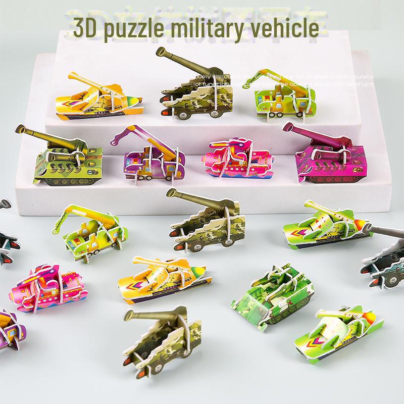 3D Animal Insect Jigsaw Puzzle: Creative DIY Toys for Early Childhood Education