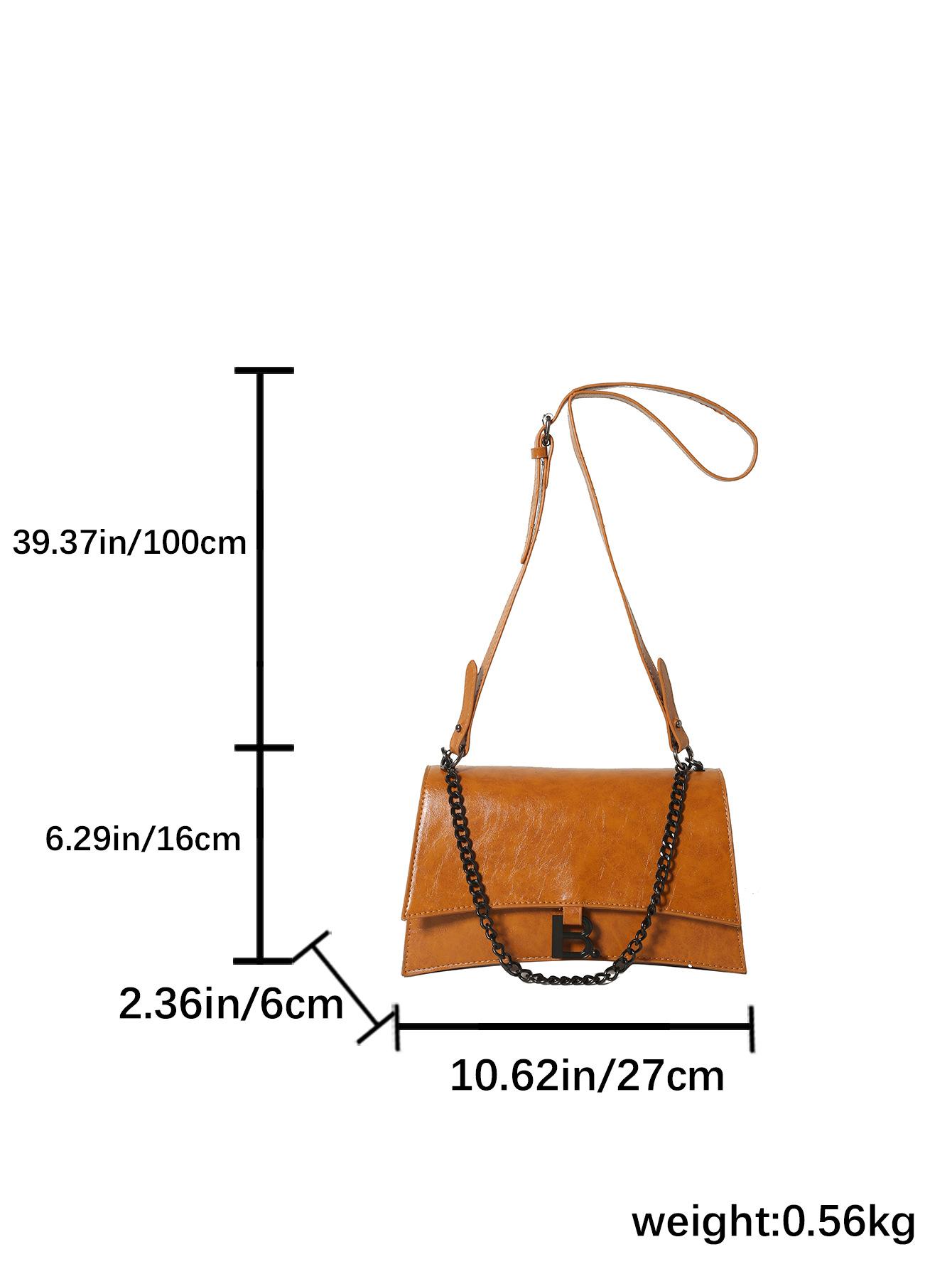 

Сумка подмышкой в иностранном стиле для женщин 2025 года, новая текстура, универсальная сумка на одно плечо, сумка-мессенджер в форме песочных часов, маленькая квадратная сумка жёлтый