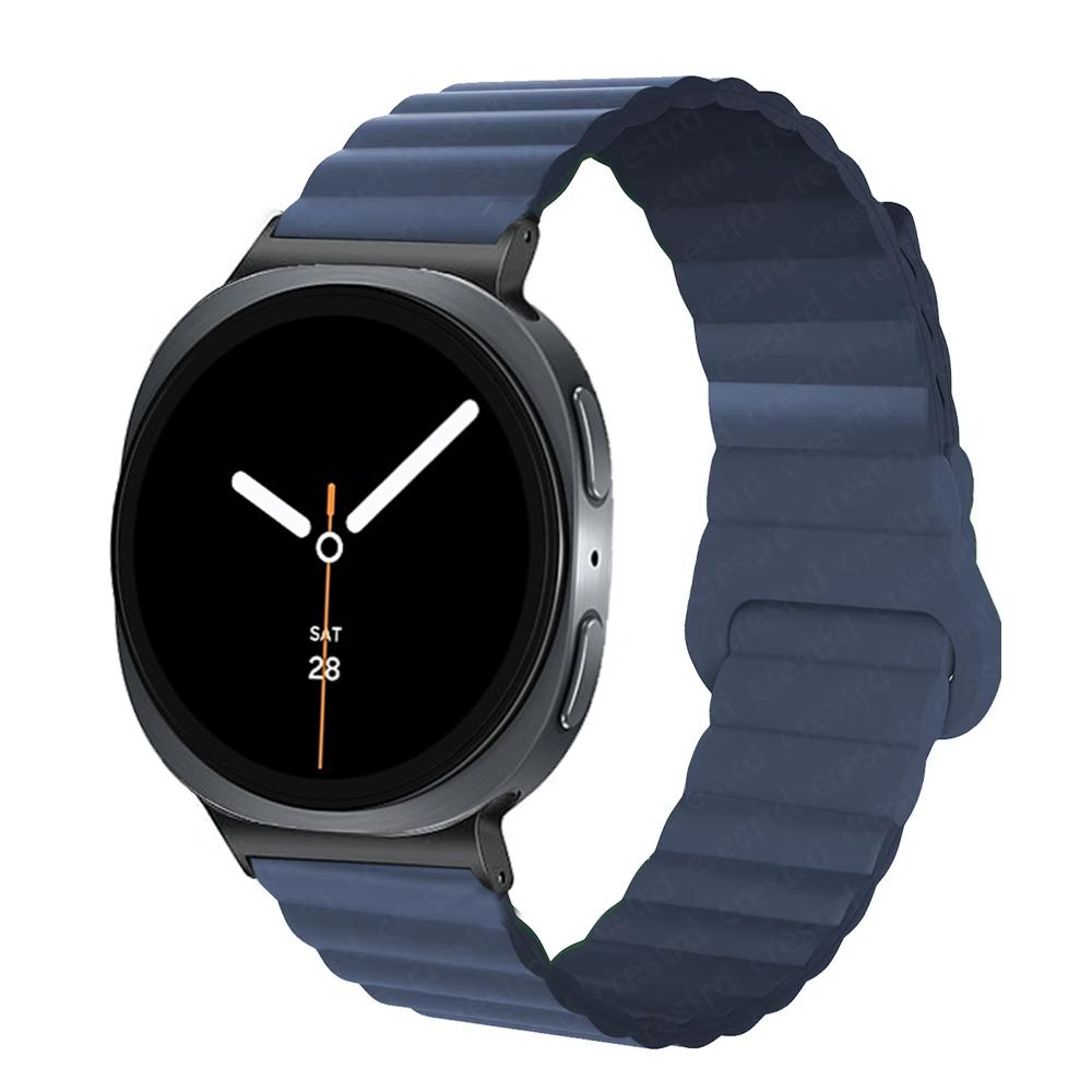Magnetic Band For Samsung Galaxy watch 8/8 classic/ultra 44mm 40mm 46mm 47mm Silicone wrist bracelet correa Galaxy watch8 Strap