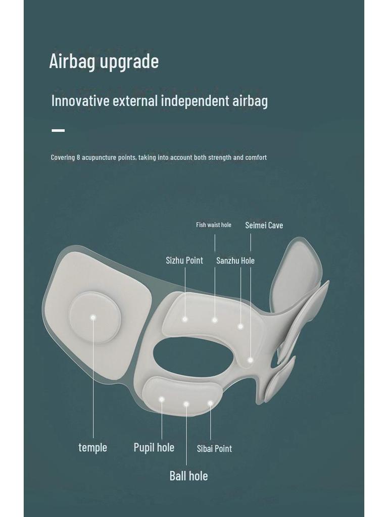 Foldable Eye Massager with Music & Heating - Children's Eye Protection Gift