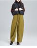 Damen Cord-Schlaghose mit hoher Taille - Frühling/Herbst Lässige lockere Passform