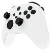 eXtremeRate Pure Color Replacement Buttons for Xbox Series LB RB LT RT Bumper Triggers ABXY Sync Share Key X/S, D-pad Start/Back [Black]