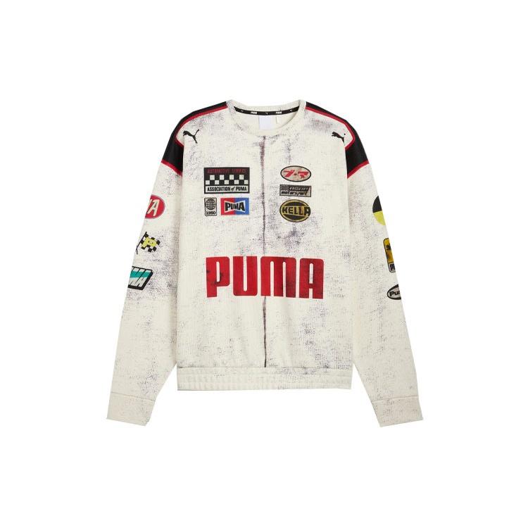PUMA x A$AP ROCKY Sweatshirt Warm White Men s 631042-65 L
