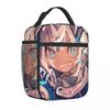 Gawr Gura 6007858801.0455 Insulated Lunch Bag High Capacity Reusable Cooler Bag Tote Lunch Box Office Travel Girl Boy