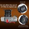 Haoge LH-X35 Bayonet Metal Square Lens Hood Shade for Fujifilm Fujinon XF 35mm F2 R WR (XF35mmF2), XF 23mm F2 R WR (XF23mmF2), and XC 35mm F2 (XC35mmF