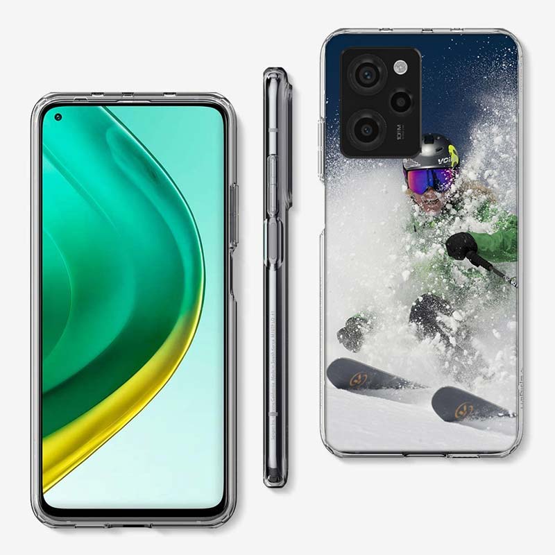 Skiing Snow Snowboard Ski Cover Phone Case For Xiaomi Poco M8 M7 M6 M4 M3 X7 X6 X4 Pro F7 Ultra M5S Mi 14 14T 15 15T 12T 10T Pro