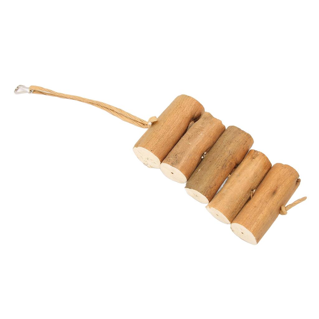 Bird Chew Toys Bite Resistant Teeth Grinding Boredom Relief Sola Log Bird Toys for Parrots Parakeet