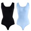 Plus Size Women Seamless Full Body Tummy Control Shapewear Bodysuit