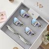 WOOCH Exquisite Ceramic Cup & Saucer Gift Set