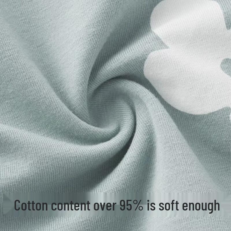 B.JOBSEN Men's Pure Cotton Boxer Briefs 2-Pack