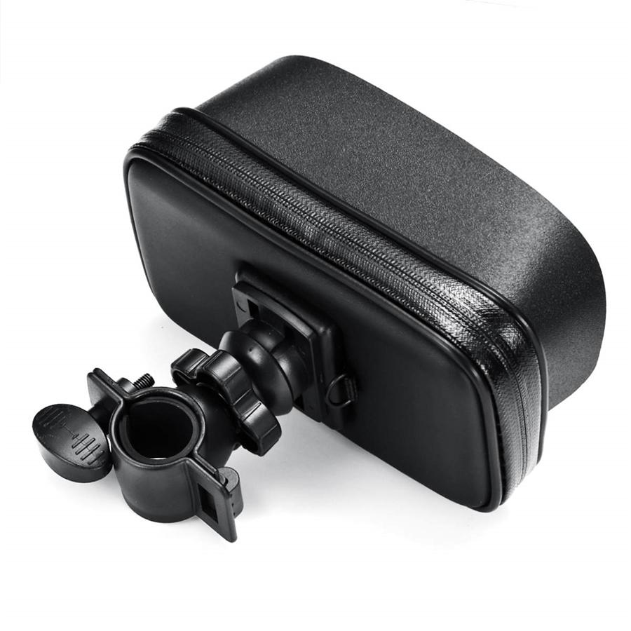 6.3 Inch Waterproof Bike Bicycle Mobile Phone Holder Stand Motorcycle Handlebar Mount Bag Case For Iphone for Samsung