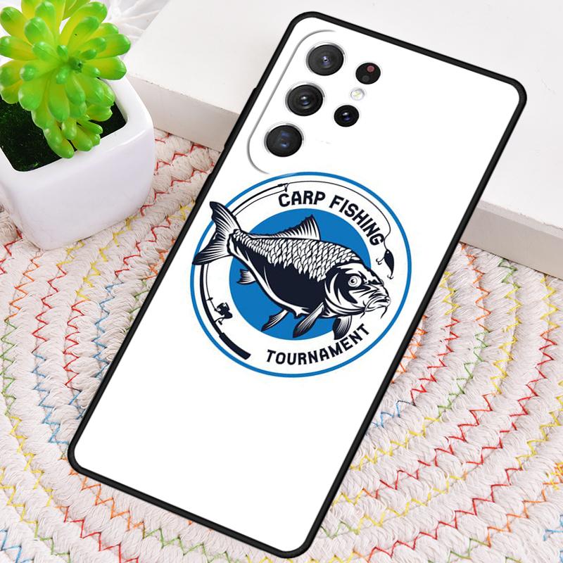 Carp Fishing Phone Case for Samsung Galaxy Note 10 Pro S26 Ultra S23 S24 FE S25 S21 S22 PLUS Shockproof Cove