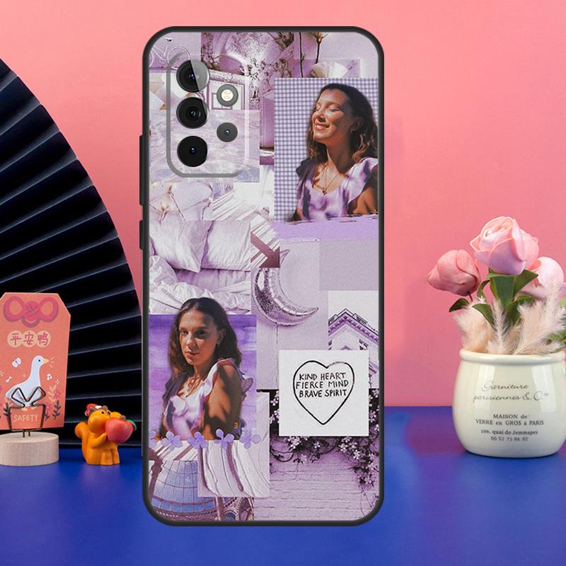 Millie Bobby Brown Case For Samsung Galaxy A54 A34 A24 A14 A73 A53 A33 A23 A13 A52 A32 A22 A12 A51 A71 Cover
