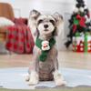 New Year Festive Sphynx Cat Scarf for Cats Gotas Winter Warm Pet Neck Accessories Garfield Siamese Dog Scarves Mascotas Products