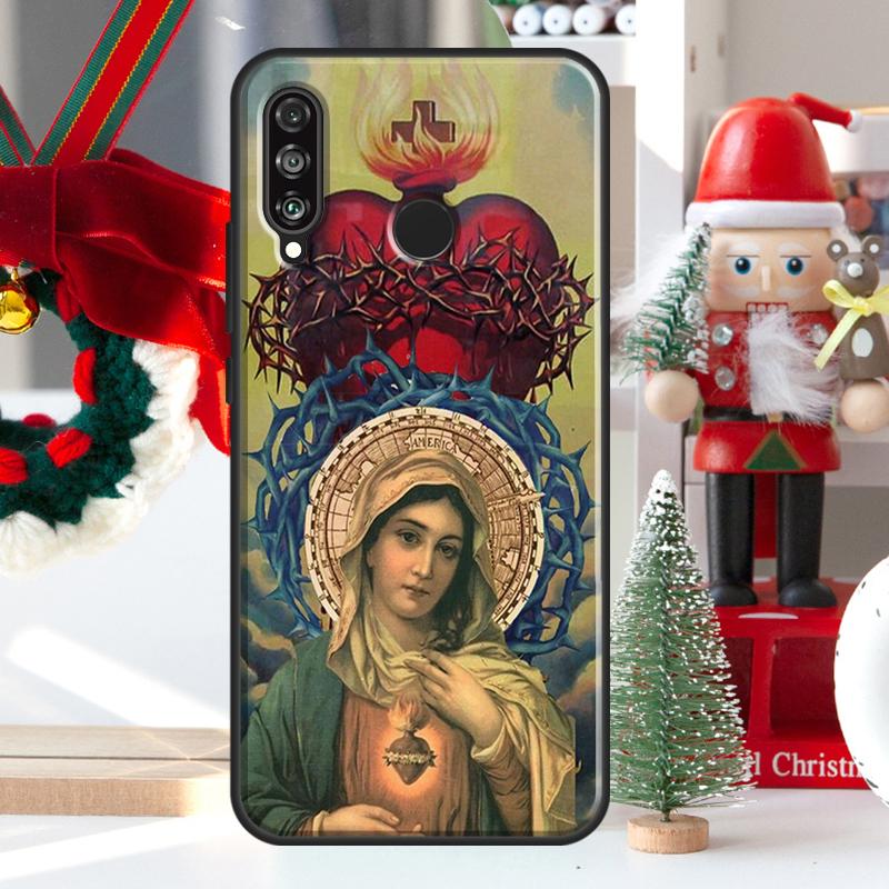 Virgen De Guadalupe Virgin Mary For Huawei Honor 50 X9 X8 X7 Magic4 Pro P50 P20 P40 P30 Lite P Smart Z 2021 Nova 5T Case