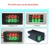 YB4835VA DC0-600V 1000V DC Digital Display Voltage and Current Meter Dual Display Digital 1KV High Voltage Meter Head