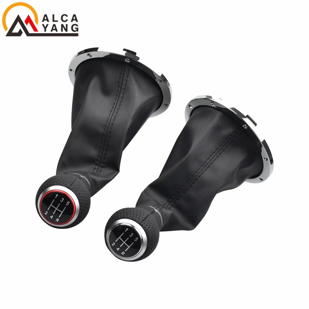 Accessories For VW Gol Pointer Saveiro Parati 2004-2010 5 Speed Car Gear Stick Shift Knob Boot