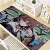 Gaming Mouse Pad Large Desk Mat Antislip Stitched Edges Graffiti Cat Girl Colorful Urban Style PC Keyboard Pad