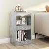 VidaXL Bookcase-Room Divider Concrete Grey 40x30x72 Cm
