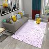 3D Water Drops on Glass Carpet for Bathroom Toilet Entrance Non-slip Rugs Kitchen Bedroom Living Room Decoration Floor Area Mats
