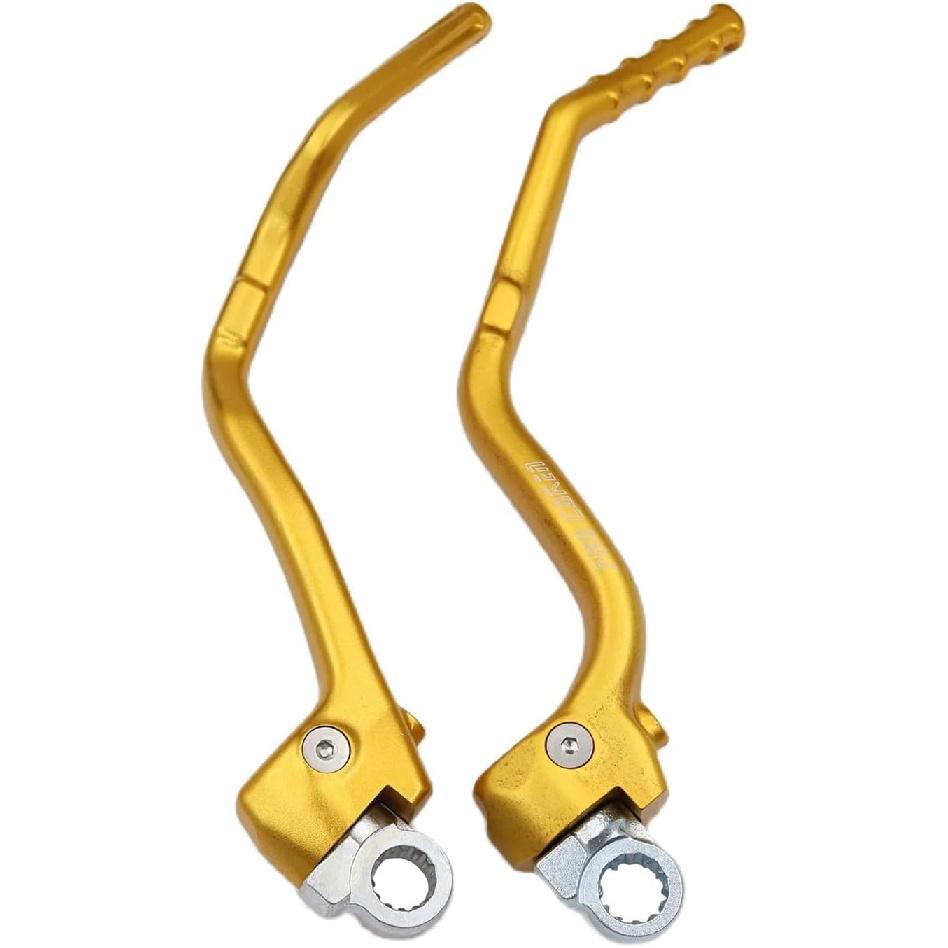 Pedal Gear Lever Motorcycle Forged Kick Start Starter Lever Pedal for for RMZ 250 450 RMZ250 RMZ450 RM250Z RM450Z 2008-2014 Universal
