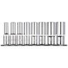 Spline Sockets 1/2", Long, Set of 8