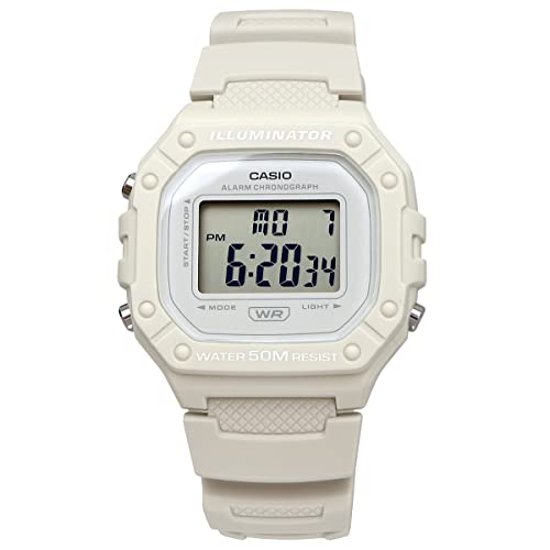Casio CASIO Standard Digital Watch W-218HC-8AV Men's Ladies Cheap Casio Chipkasi Beige Overseas...