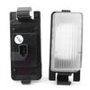 Pair LED License Plate Light For Nissan 350Z 370Z Cube GTR Leaf Infiniti G35 G37