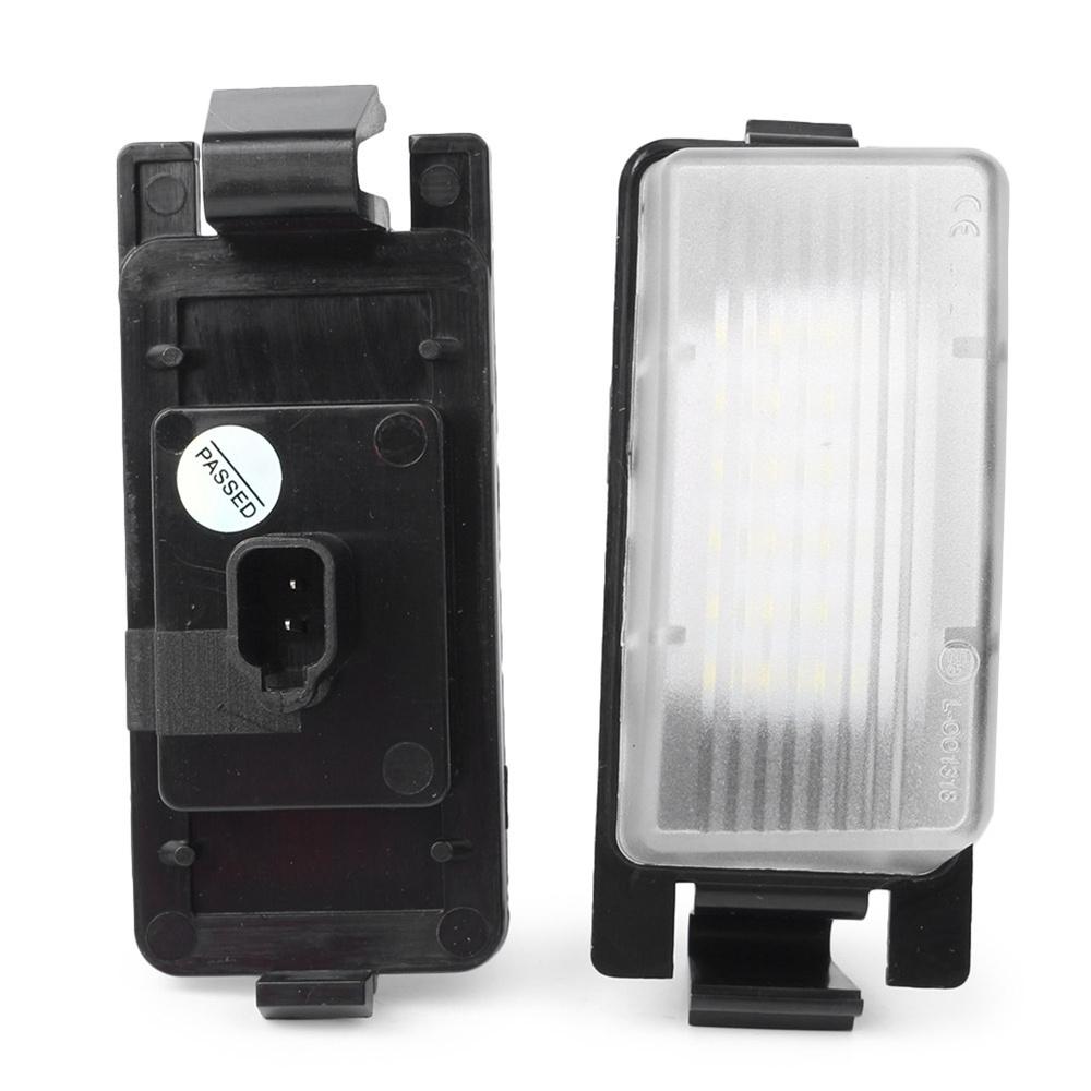 2x LED LICENSE PLATE LIGHTS For Infiniti G25 G35 G37 S60 Sedan 2003-2013 Bright