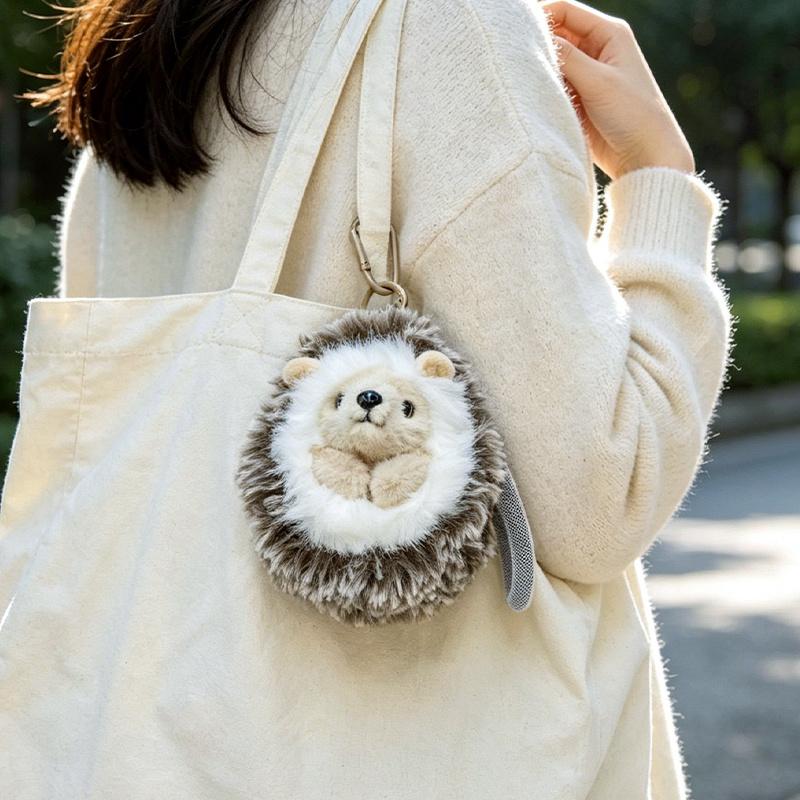 Entzückendes Igel Plüschtier Stofftier Schlafbegleiter Igel Stoffpuppe Für Zimmerdeko Niedliches Geburtstagsgeschenk gray