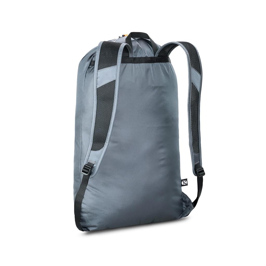 Gossamer Gear RikSak GREY Rucksack, Gray, Lightweight, Packable, Hanging Stretch Mesh Pocket, 20L Capacity