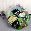Hello Kitty, Sanrio Characters Automatic Opening and Closing Folding Umbrella with 8-rib Frame and Compact Travel Design, Perfect for All Oc