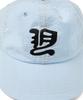 YESEYESEE Y.E.S Washed Seersucker Cap Sky Blue