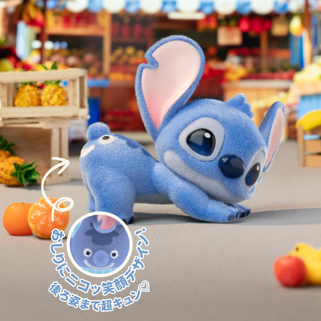 TOP TOY Disney Stitch Everyday Series Gachapon Blind Box Figure Soft Vinyl PVC Premium Toy Birthday Gift for Disney Character Collectors "Mischievous