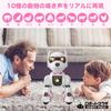 ROBOT PLAZA Robot Dog Remote Gesture Touch English Voice Easy USB Perfect Birthday Gift for Boys and Elementary School Students Toy, Multifunctional,