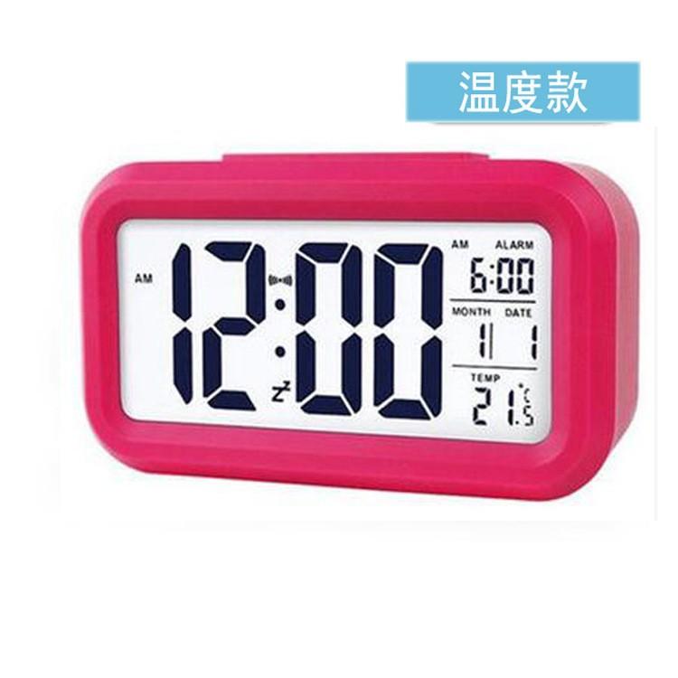 Spot smart digital alarm clock charging model Creative clock student school season essential alarm charging model