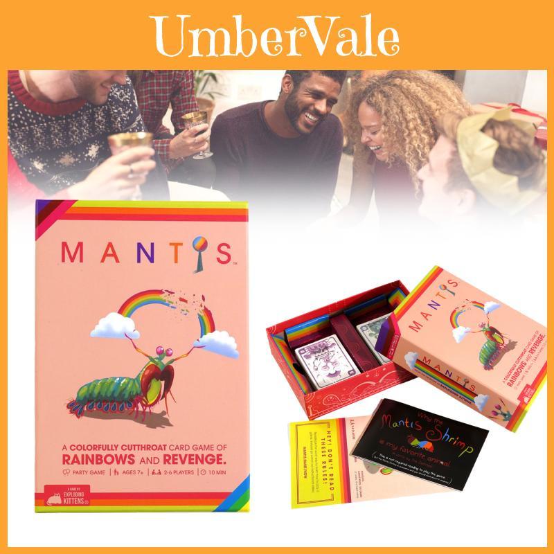 Mantis Gato Explosivo Juego de Cartas Mantis Match Ideal Para Noches de Juegos en Comunidad