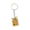 Acrylic Double-Sided Exam Blessing Keychain - Cute Cartoon Charm for Gaokao & Zhongkao