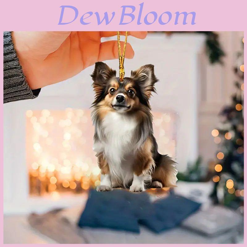 Colorful Acrylic Car Hanging Ornament Cute Cartoon Style For Home And Auto Decoration