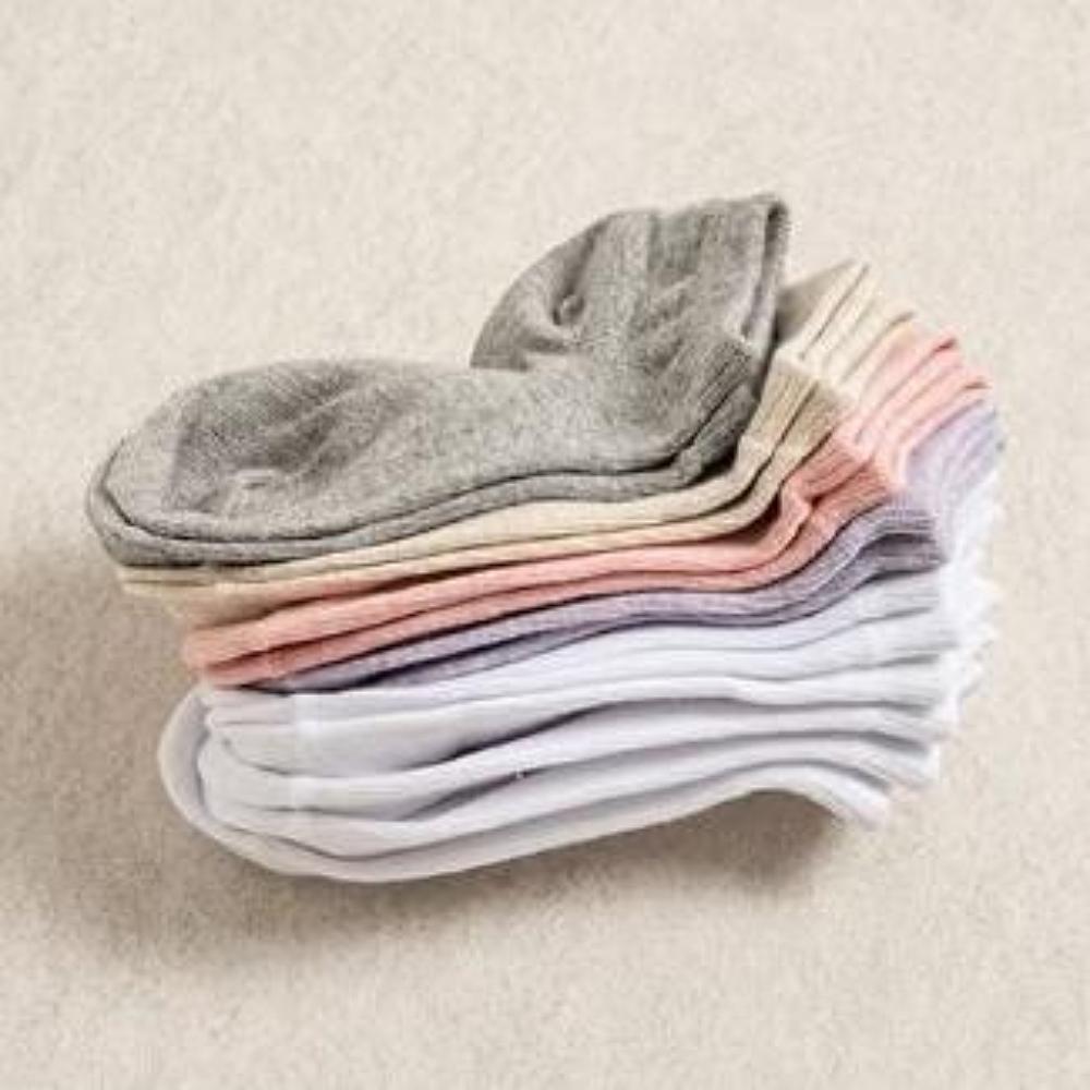 7 Paar Kinder-Sneakersocken [13~2](US) 12.5~1.5(Vereinigtes Königreich)31~33.5(EU)]
