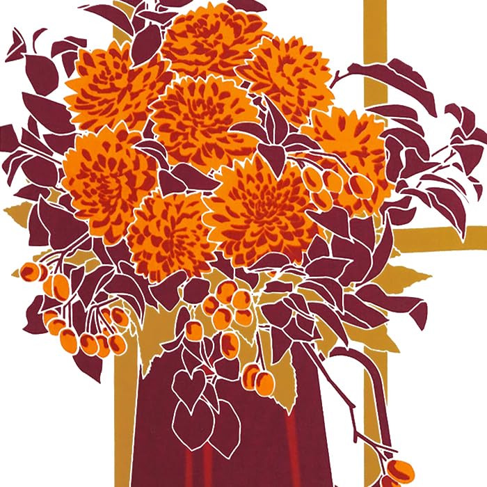 Anbo Dyeing Hand Towel Authentic Dyed Cotton Tokuoka Made in Japan 35cm x 100cm "Autumn Window" 100%