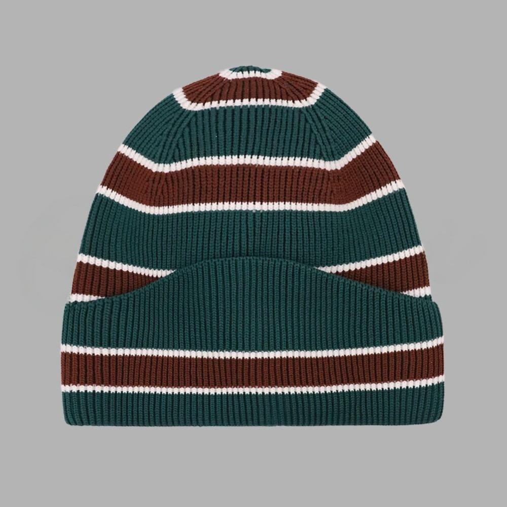 Warm Knitting Cap Hat Wool Acrylic Cold Cap Fashion Beanie Bonnet  Outdoor