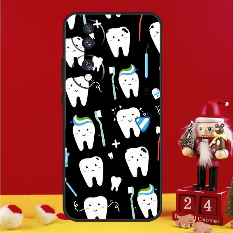 Dentist Dental Teeth Tooth Doctor Case For Honor Magic 8 5 6 7 Lite Honor Win X9b X9c X9a X8c X8b 50 70 90 200 400 Pro Cover