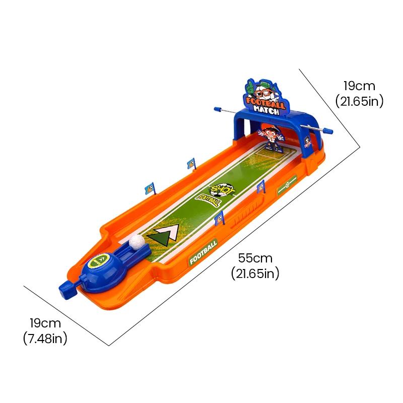 Non-Toxic 55Cm Tabletop Parent-Child Football Game Kids Toy Fun Desktop Foosball Toy With Launcher Indoor Play Toys For Children Kids Gifts