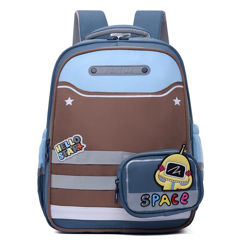 Lightweight And Stylish Kids Backpack For Boys And Girls With Nylon Material And Cartoon Patterns