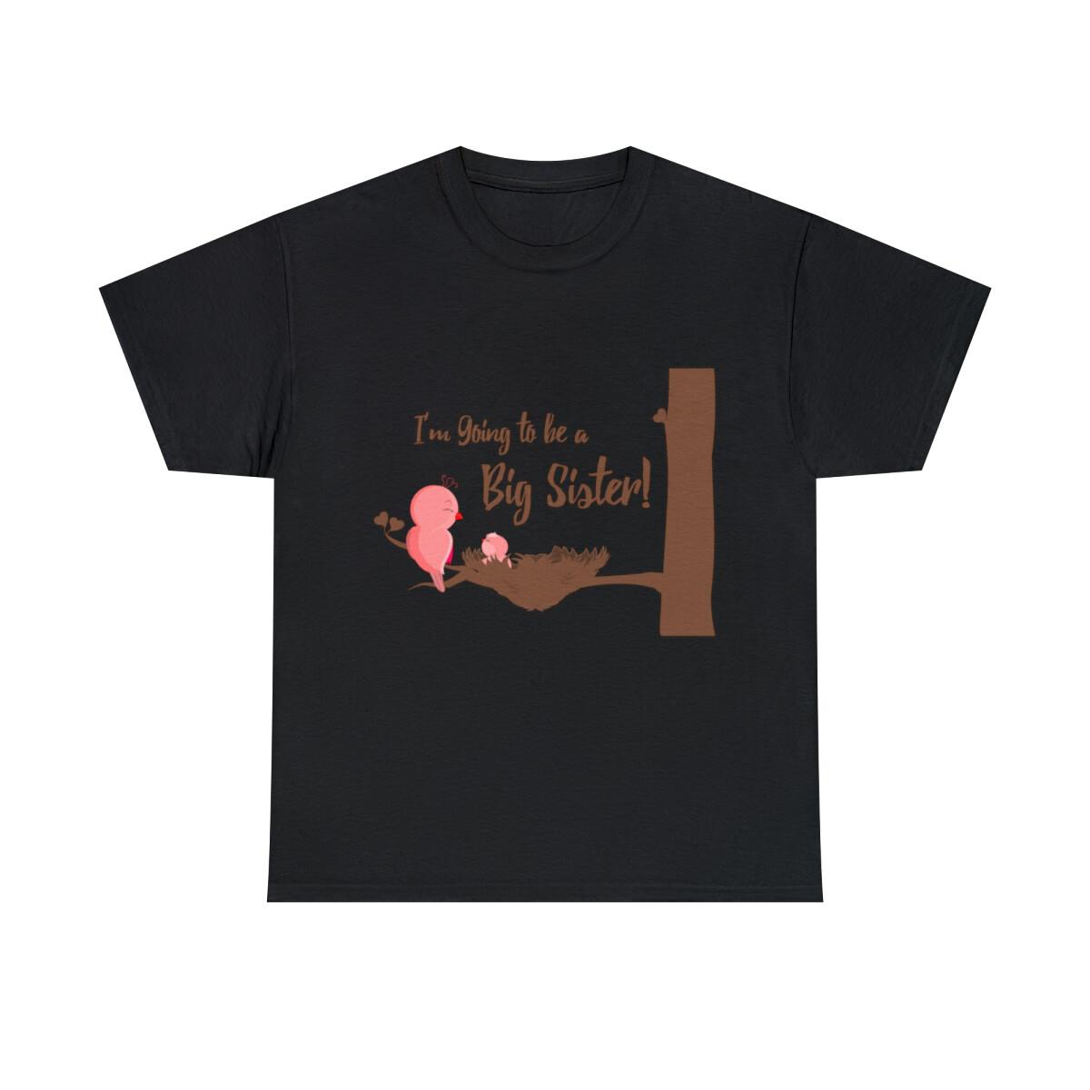 I m Going To Be A Big Sister Graphic Tee Shirt, S-5XL XXL