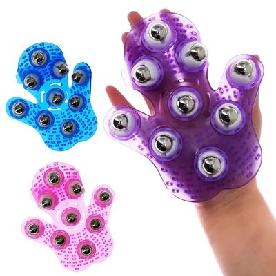 Rollerball-Körpermassagehandschuh zur Linderung von Muskelschmerzen, Entspannung, Anti-Cellulite-Massagegerät für Hände, Nacken, Rücken, Schultern, Gesäß, Gesundheitspflege